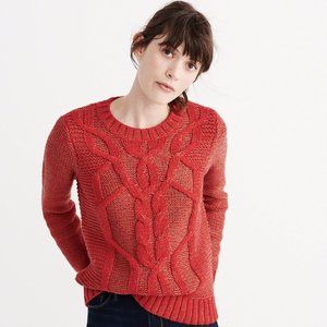 **Abercrombie Cable knit sweater